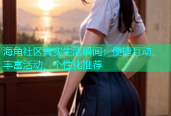 海角社区真实生活瞬间：便捷互动、丰富活动、个性化推荐
