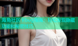 海角社区卡bug指南：轻松发现隐藏功能和秘密技巧