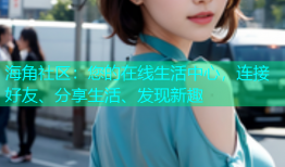 海角社区：您的在线生活中心，连接好友、分享生活、发现新趣