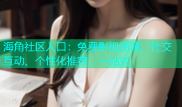 海角社区入口：免费影视资源、社交互动、个性化推荐，一站式