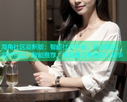 海角社区最新版：智能社交平台，自由表达、实时互动、智能推荐，发现身边有趣的人和事
