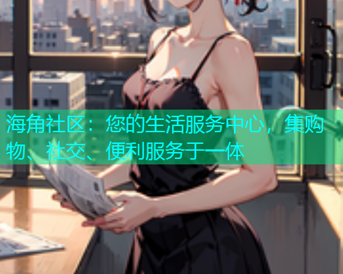 海角社区：您的生活服务中心，集购物、社交、便利服务于一体