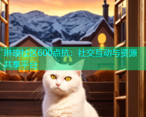 琳琅社区600点抗：社交互动与资源共享平台