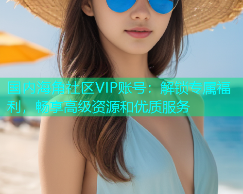 国内海角社区VIP账号：解锁专属福利，畅享高级资源和优质服务