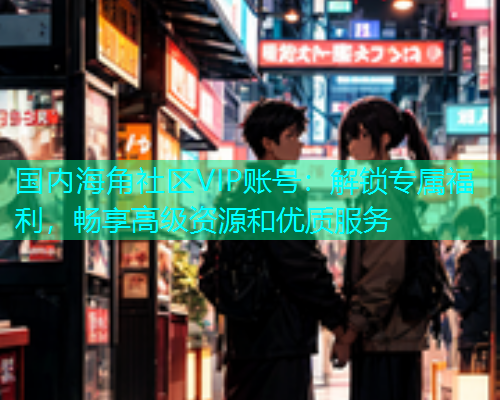 国内海角社区VIP账号：解锁专属福利，畅享高级资源和优质服务