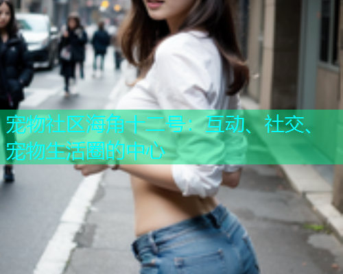 宠物社区海角十二号：互动、社交、宠物生活圈的中心