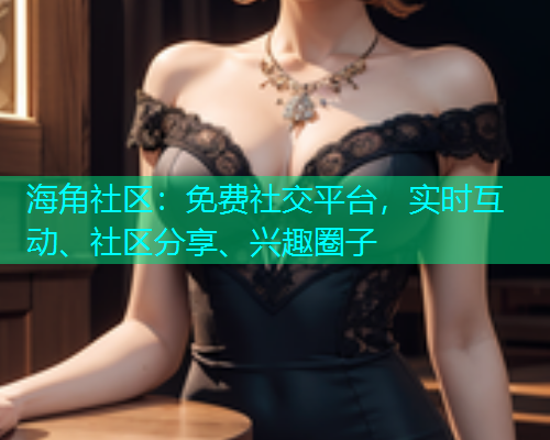 海角社区：免费社交平台，实时互动、社区分享、兴趣圈子