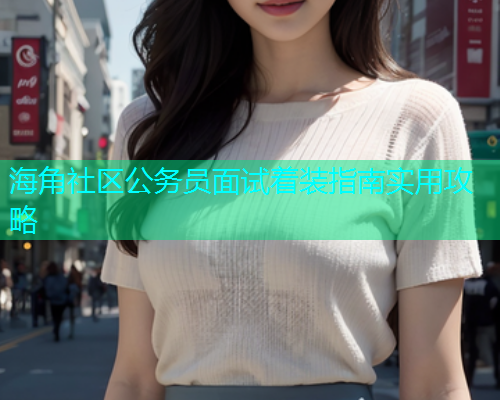 海角社区公务员面试着装指南实用攻略