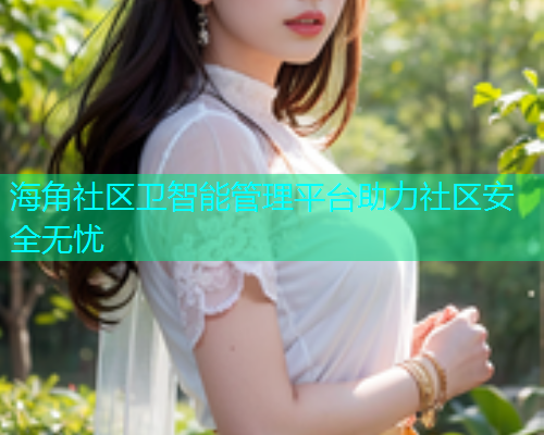 海角社区卫智能管理平台助力社区安全无忧