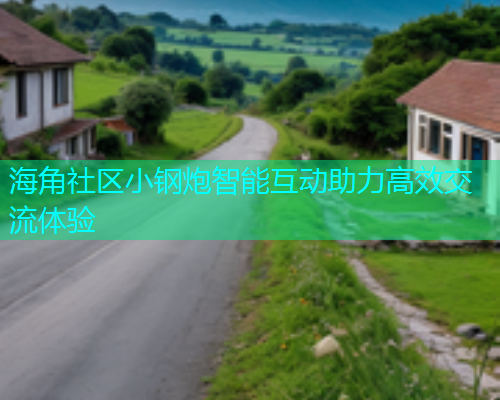 海角社区小钢炮智能互动助力高效交流体验