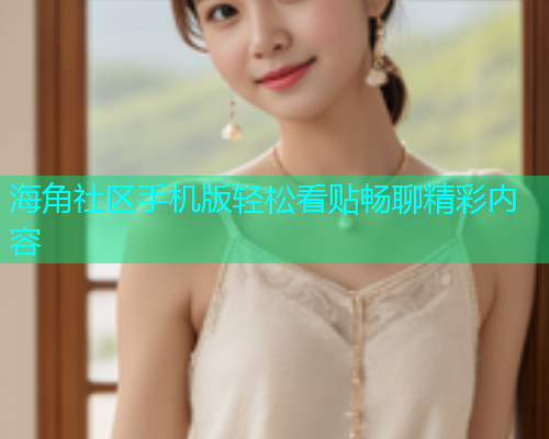海角社区手机版轻松看贴畅聊精彩内容